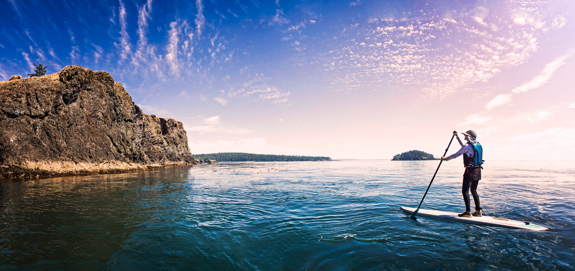 deception pass paddleboard